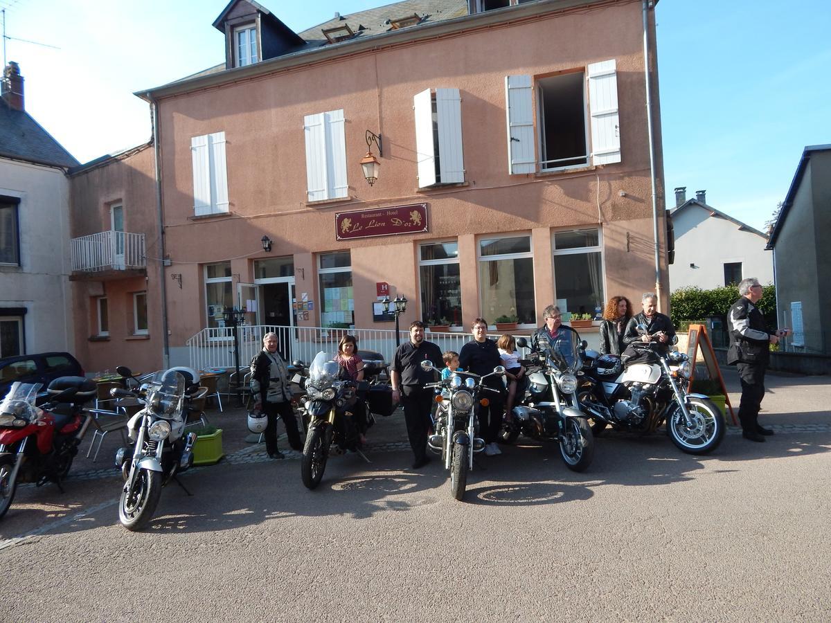 Le Lion D'Or Hotel Ouroux-en-Morvan Buitenkant foto