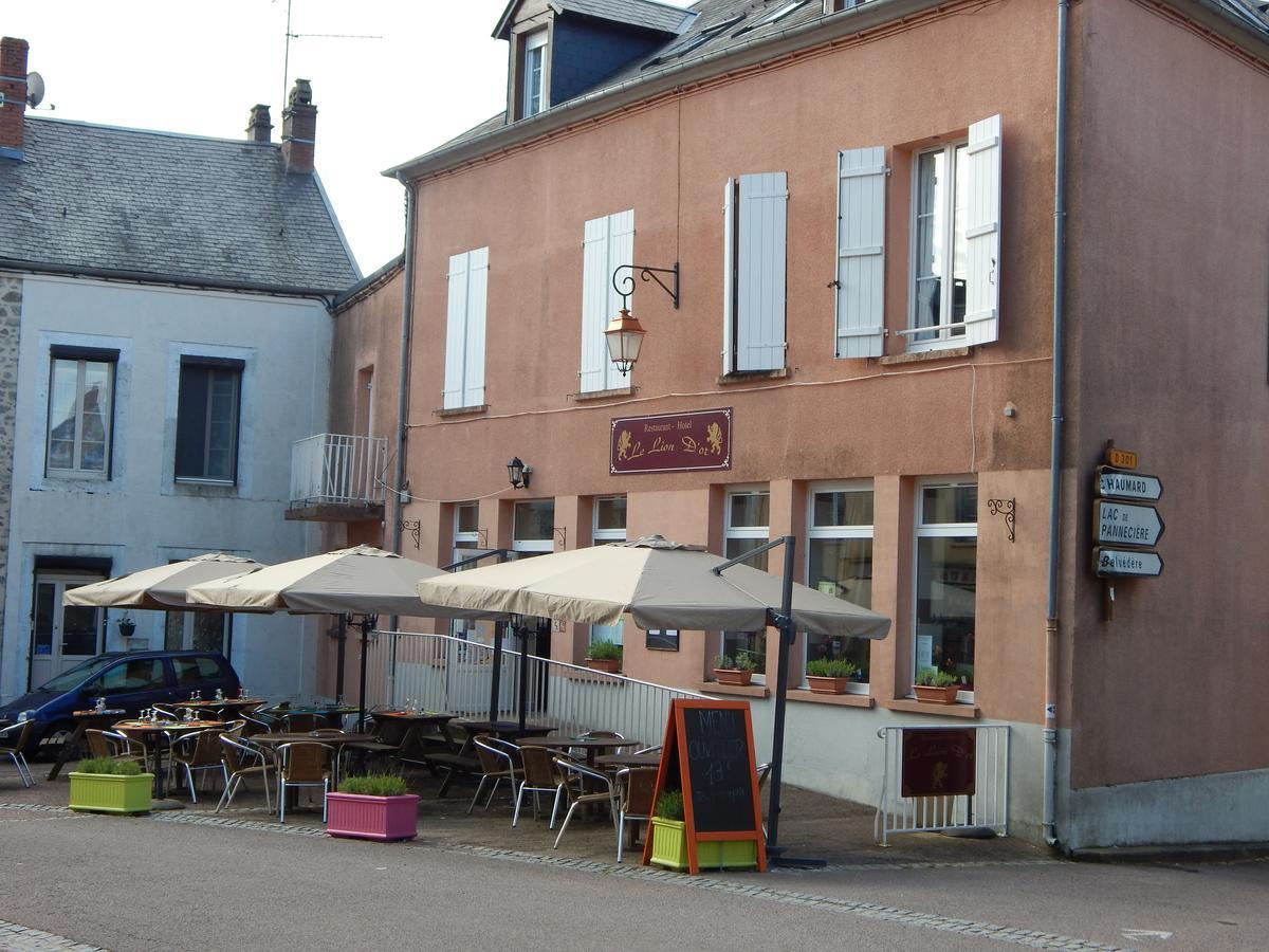 Le Lion D'Or Hotel Ouroux-en-Morvan Buitenkant foto