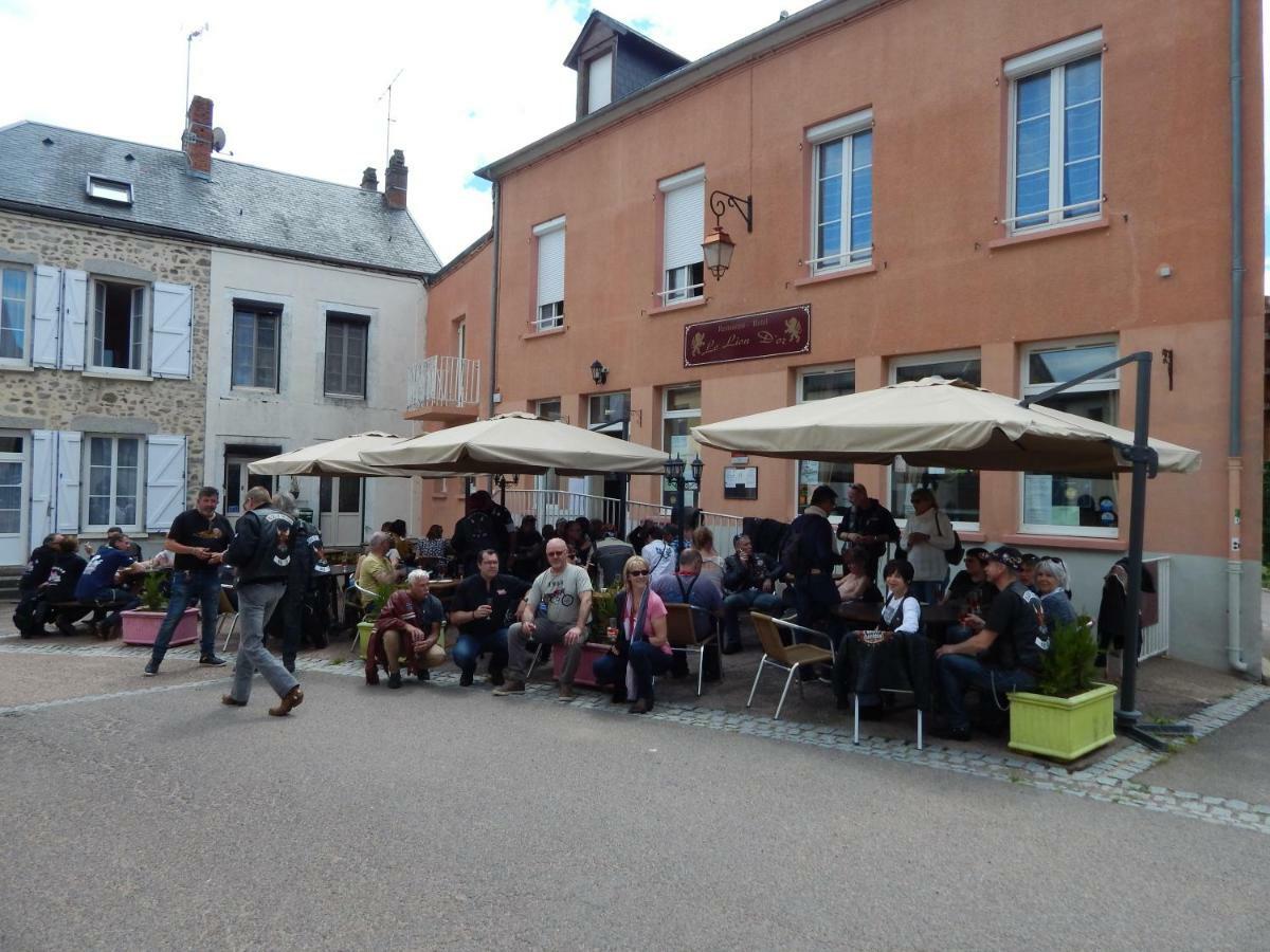 Le Lion D'Or Hotel Ouroux-en-Morvan Buitenkant foto